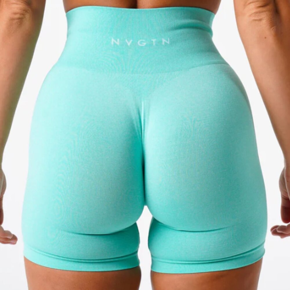 NVGTN mint pro seamless shorts
